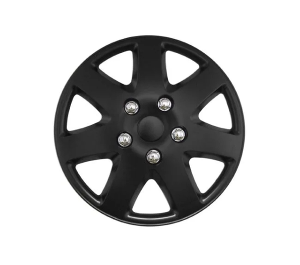 Car Wheel Trims | Style: Tempest Matt Black| Various Sizes