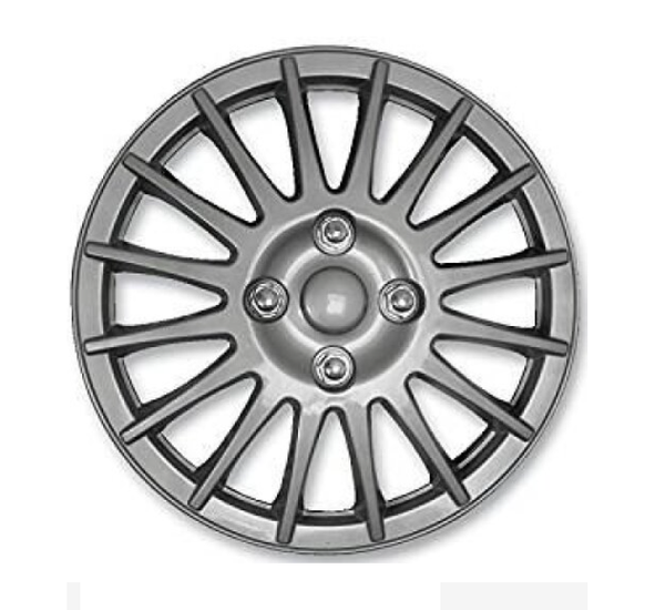 Car Wheel Trims | Style: Lightning Silver Sport | Various Sizes