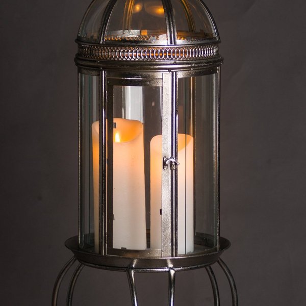 10 cm LED Real Wax Pillar Candle